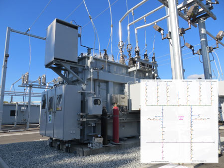 Single Line Diagram of Substation survey and mapping