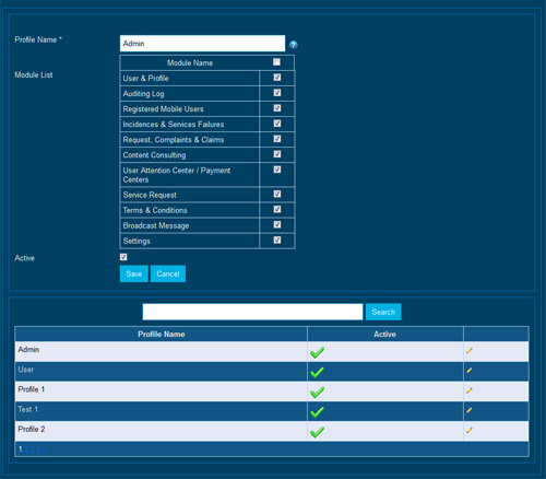 profile management