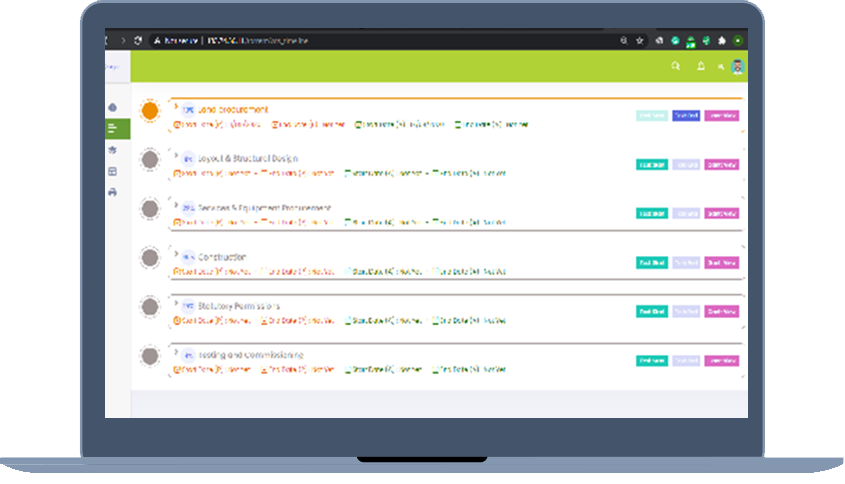 project tracking & monitoring progress