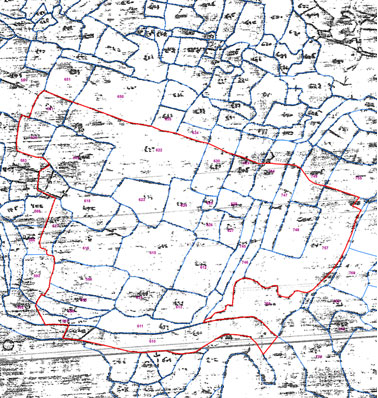 geo-referencing of cadastral maps