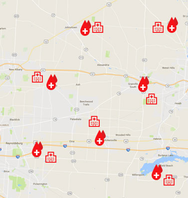 Resource mapping for health management