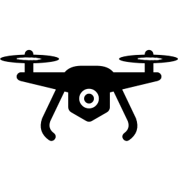 icon for drone survey for project monitoring