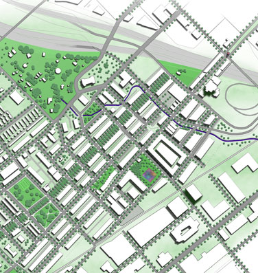 gis-based master planning of a town